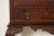 Berkey & Gay Style Antique Chippendale Carved Walnut and Burl Wood Bookcase or Bar Cabinet, Circa 1920s For Sale - Image 14 of 18