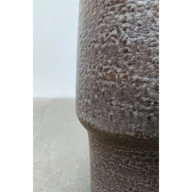 Ceramic Large Vintage German Ceramic Floor Vase from Karlsruher Majolika For Sale - Image 7 of 18