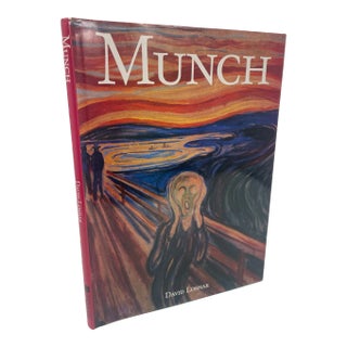 " Munch " Expressionist Hardcover Art Book First Edition 1990 by David Loshak For Sale