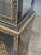 Late 20th Century Drexel Heritage Black Lacquer Et Cetera Chinoiserie China Cabinet Bookcase For Sale - Image 12 of 15