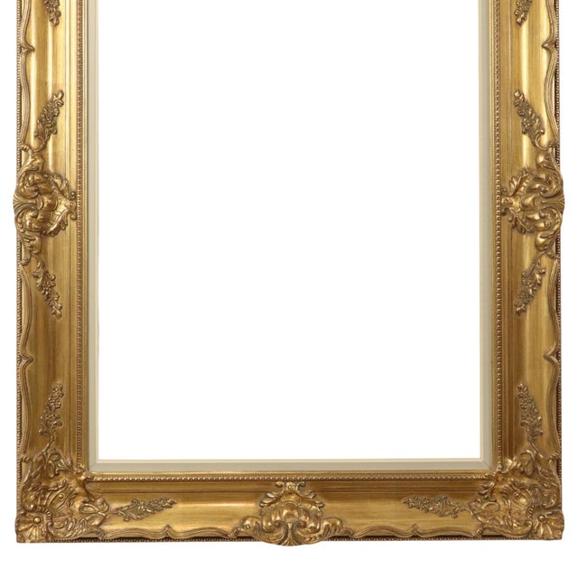 Baroque Large Golden Baroque Frame For Sale - Image 3 of 17
