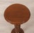 Mahogany Wood Barley Twist Pedestal For Sale - Image 4 of 4