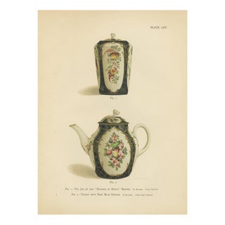 J. H. Thorpe, Worcester Porcelain Decorative Objects, 1910, Chromolithograph on Paper For Sale