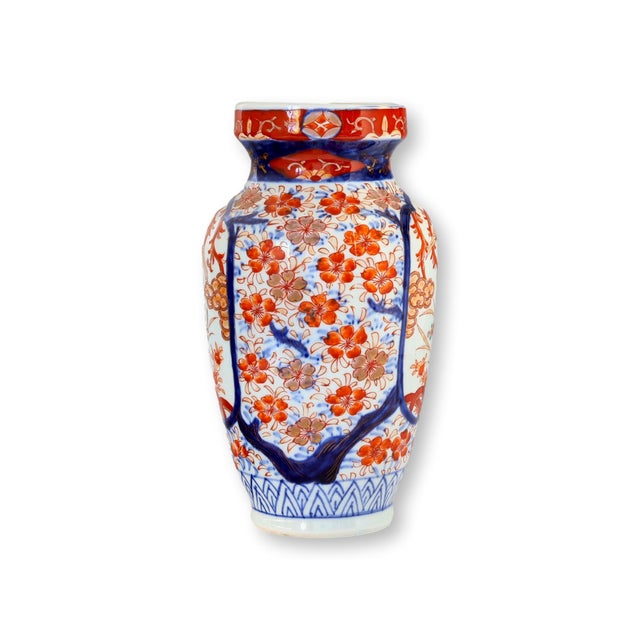 Antique Japanese Meiji Period Porcelain Vase For Sale - Image 4 of 4