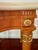 1950s Vintage Italian Carved Beech & Gold Leaf Side Table With Onyx Top For Sale - Image 5 of 9