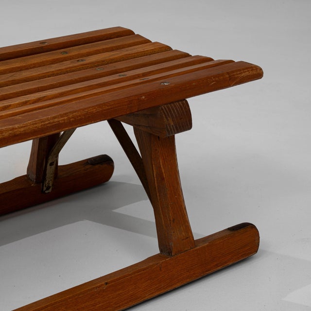 Red 19th Century Czech Bentwood Sled For Sale - Image 8 of 18