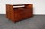 Mid-Century Norwegian Modern double magazine rack designed in the 1960s by Rolf Hesland for Bruksbo. Boasts exquisite...