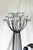 Metal 1990s Postmodern Black Floor Tree Stand of Candle Holders For Sale - Image 7 of 9