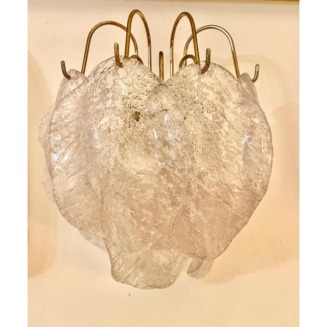 Vintage Wall Lights from Mazzega, 1970, Set of 2 For Sale - Image 3 of 12