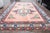 Textile 1970s Vintage Handmade Wool Cotton Pink Area Rug For Sale - Image 7 of 11