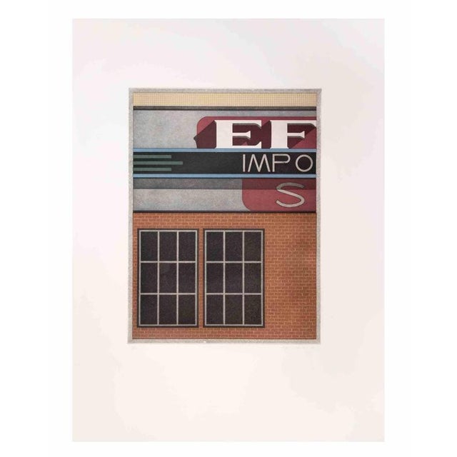 Etching and aquatint realized by Fifo Stricker in 1982. Edition of 50. Hand signed and numbered in pencil. Excellent...