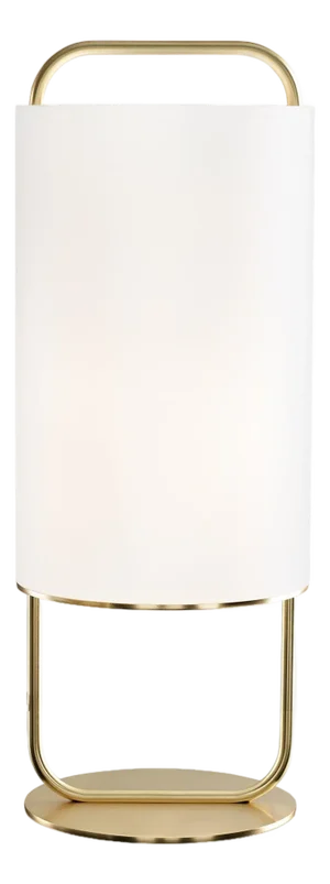 Golden Alistair M Table Lamp by Parachilna