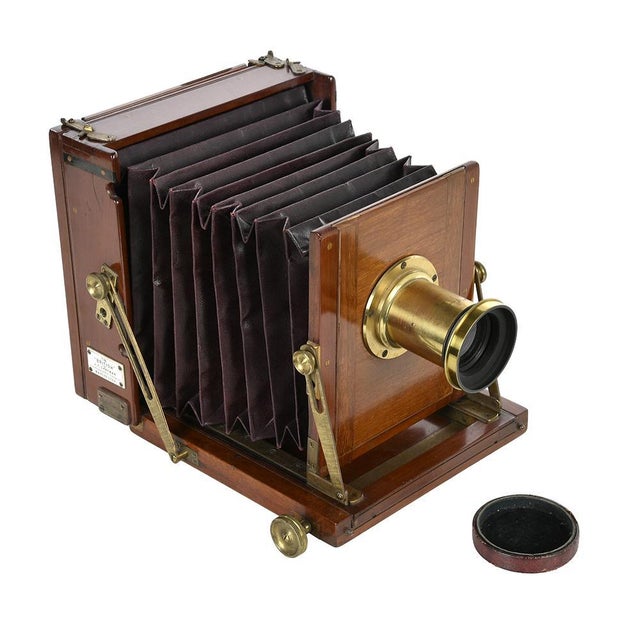 Wood Photographic Chamber For Sale - Image 7 of 7