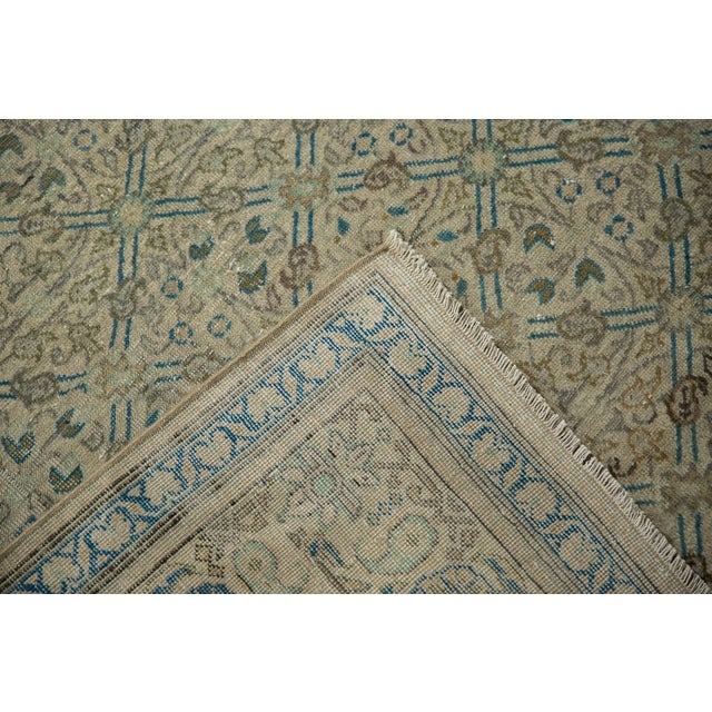 Vintage Distressed Kayseri Carpet - 6'5" x 9'5" For Sale - Image 9 of 9