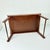 1980s Vintage Boho Chic Coastal Woven Rattan Top Wood Lap Tray For Sale - Image 12 of 15