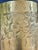 Vintage 1960’s Etched Brass Floral Flower Frog Vase From India For Sale - Image 4 of 7