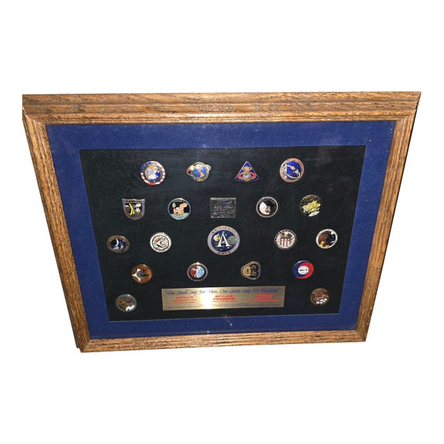 Collection of Nasa Apollo Insignia Pins For Sale