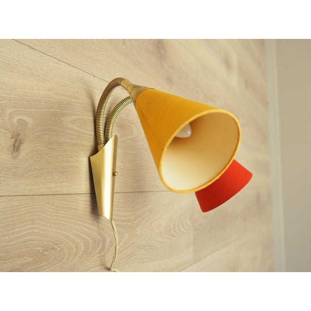 Danish Wall Lamp, 1970s For Sale - Image 6 of 17