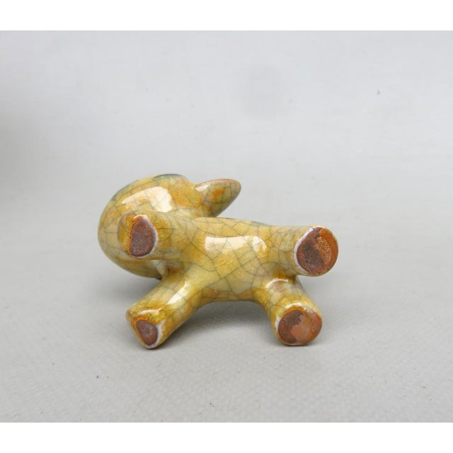 Animal Sculptures in Ceramics by Walter Bosse for Karlsruher Majolika, 1950s, Set of 4 For Sale - Image 11 of 18