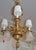 Metal 1950s Louis XV French Style Gilt Bronze 6 Light Chandelier For Sale - Image 7 of 15