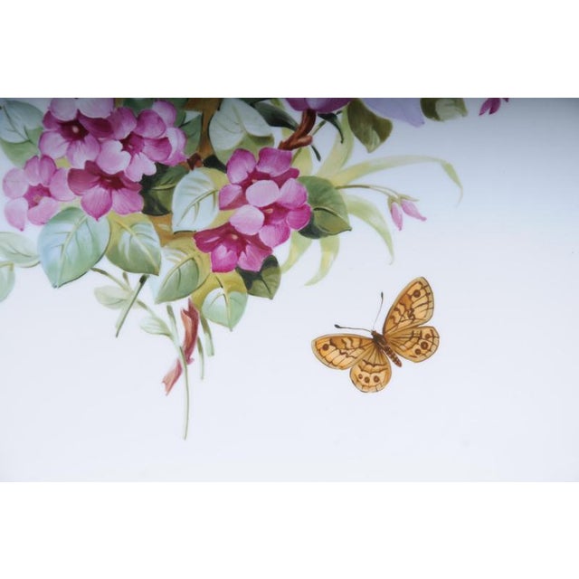 2000 - 2009 20th Century Floral Bouquet Plaque from KPM Berlin For Sale - Image 5 of 17
