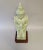 Celadon Thai Celadon Theppanom Guardian Figure on Wood Base — 19.5" For Sale - Image 8 of 10