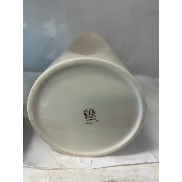 1960s 1960s Lenox Modernist Vase For Sale - Image 5 of 5