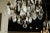 Late 19th Century French Six-Light Crystal and Iron Chandelier with Obelisks For Sale - Image 10 of 12
