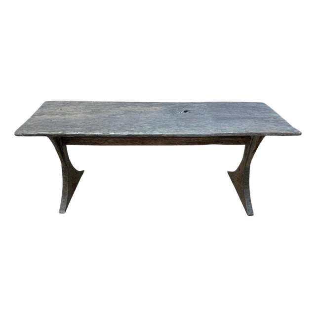 Andrianna Shamaris Wabi Sabi Teak Wood Table For Sale