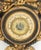Italian Baroque Style Ebonized & Gilt Barometer For Sale - Image 4 of 11