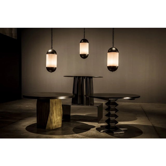 Glass NOIR Big Boy Pendant For Sale - Image 7 of 9