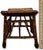Excellent Hand Made Antique Oriental Revival Aesthetic Victorian Genuine Bamboo Footstool - Ottoman Circa 1880s For Sale - Image 16 of 18