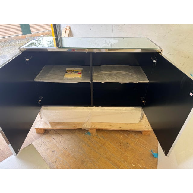 Mirrored Mode Accent Chest Cabinet by Baker Furniture For Sale - Image 9 of 12