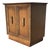 Vintage Circa 1960 Mid-Century Modern Bassett "Mayan" Nightstand For Sale