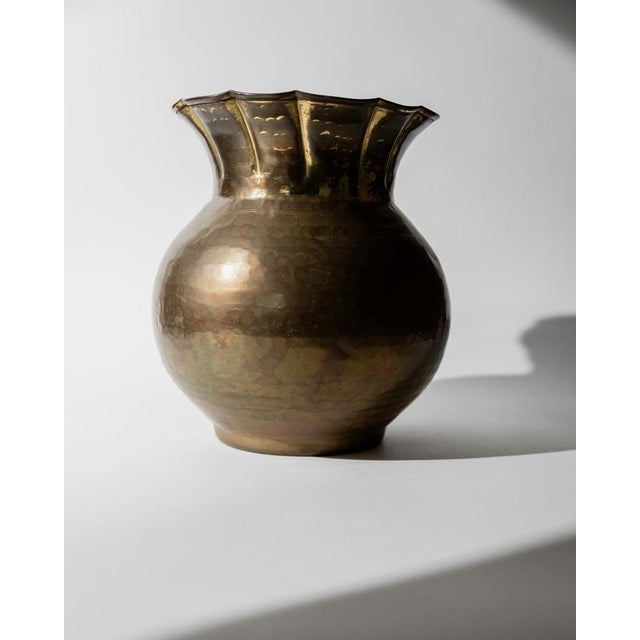 Vintage Brass Vase, 1960s For Sale - Image 5 of 10