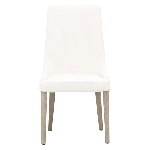 These dining chairs combine class and elegance that can easily work in a transitional or modern dining area or breakfast...