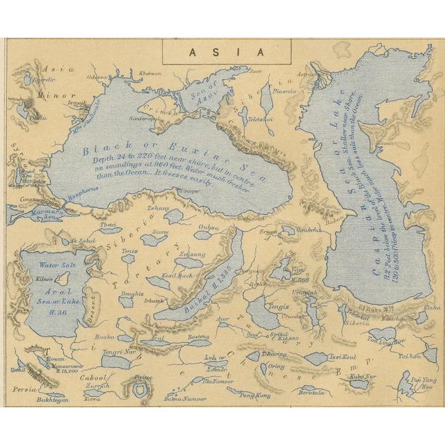 Map of the Lakes of the Globe, 1856 For Sale - Image 6 of 10