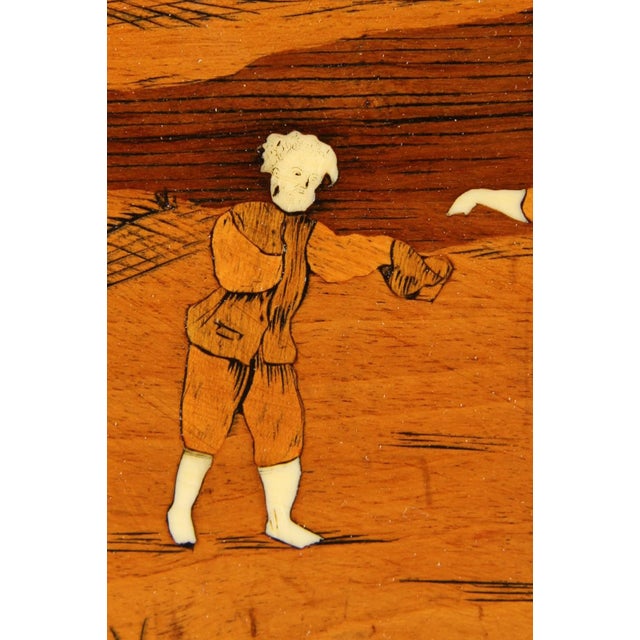 18th Century Louis XVI German Marquetry Secretaire, 1790s For Sale - Image 6 of 18