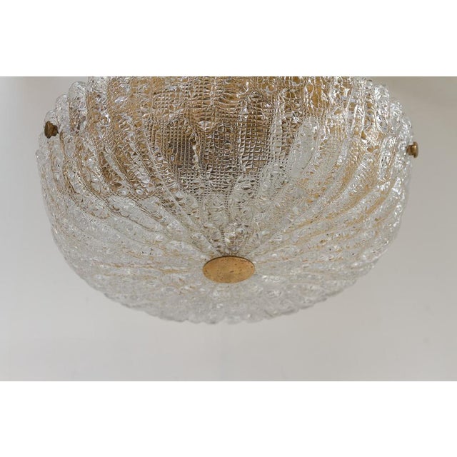 Gold Scandinavian Modern Orrefors Embassy Crystal Chandelier by Carl Fagerlund, 1960s. For Sale - Image 8 of 18