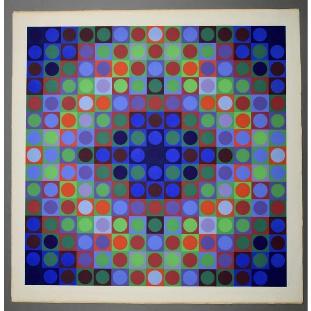 Victor Vasarely, Marc CF, 1970, Screen Print For Sale - Image 10 of 11
