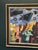 Original German Oil on Canvas – “Abstract Composition” by Manfred Bluth – Signed – 1950s – Vintage & Framed – 85 × 75.5 cm...