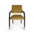 Contemporary Arches Dining Chair in Mustard Cotton Velvet from Insidherland For Sale - Image 3 of 8