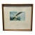Vintage 1974 Chinese Pheasant Bird Botanical Print in Gilt Bamboo-Style Frame For Sale