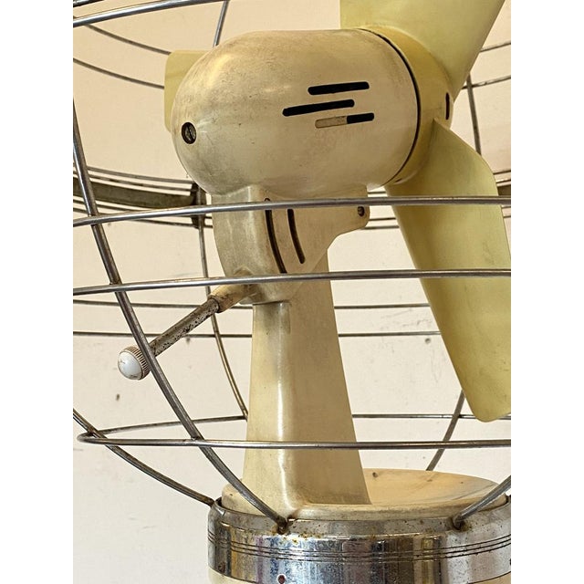 Beige Model Zodiac Fan from San Giorgio, 1950s For Sale - Image 8 of 18