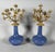 Rococo Louis XV Style Napoleon III Floral Candleholders, 1850, Set of 2 For Sale - Image 3 of 7