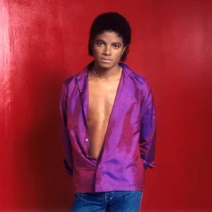 1980 Michael Jackson Color Print by Bobby Holland