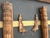 19th Century Antique Carved Teak Nepali Temple Columns Set For Sale - Image 5 of 8