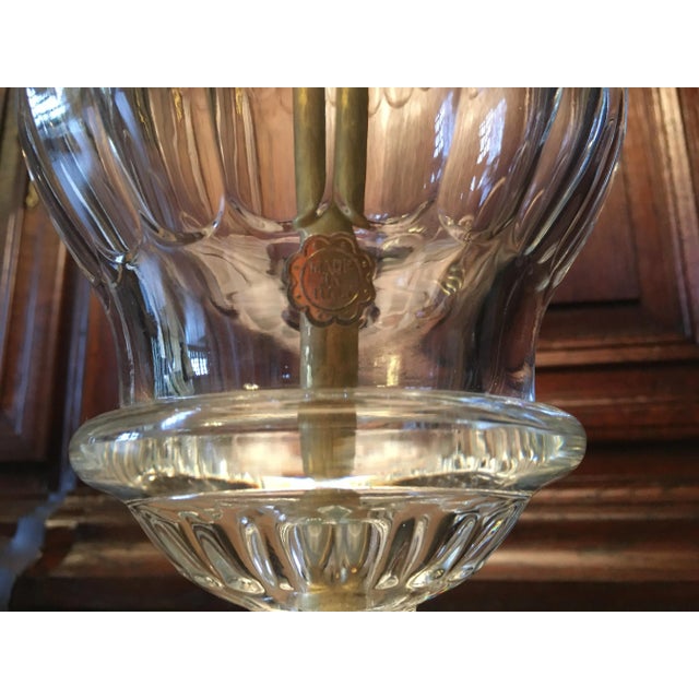 Crystal Table Lamp, 1980s For Sale - Image 11 of 18