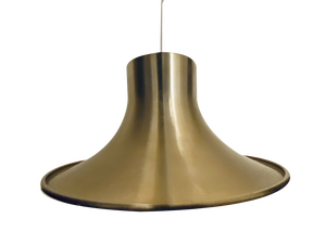 Swedish Vintage Hanging Lamp Made of Brass by Carl Thore for Granhaga Metall Industri, 1960s