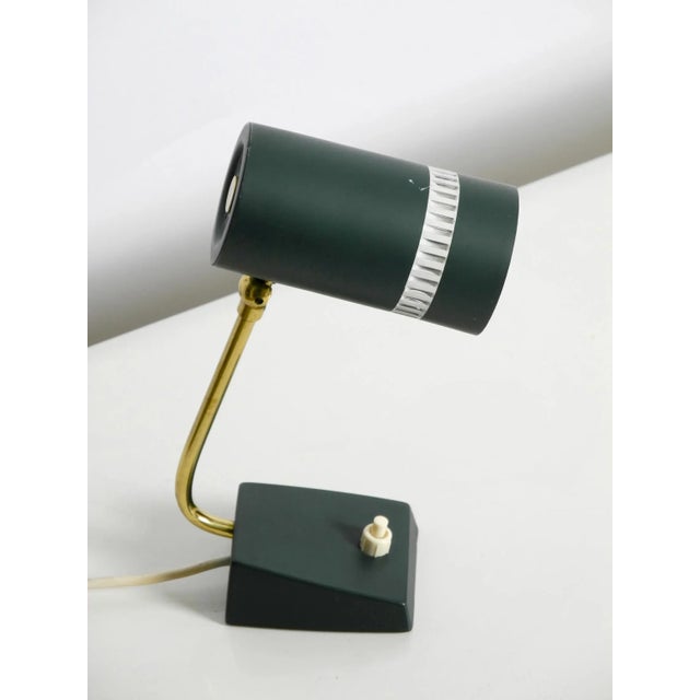Small German Space Age Table Lamp, 1960s For Sale - Image 9 of 13